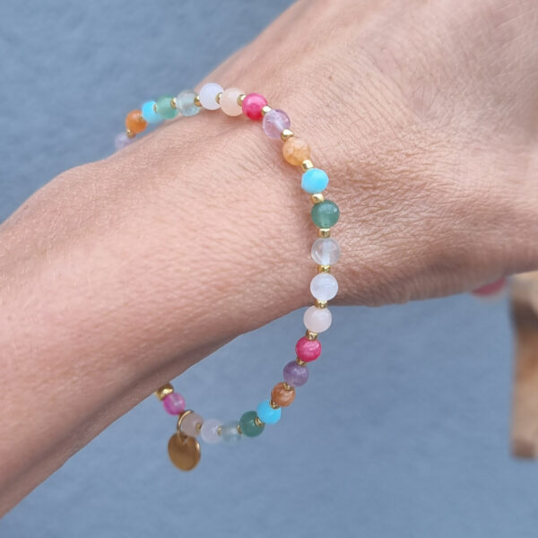 Edelsteinarmband Isla - Bunte Harmonie – Bild 5
