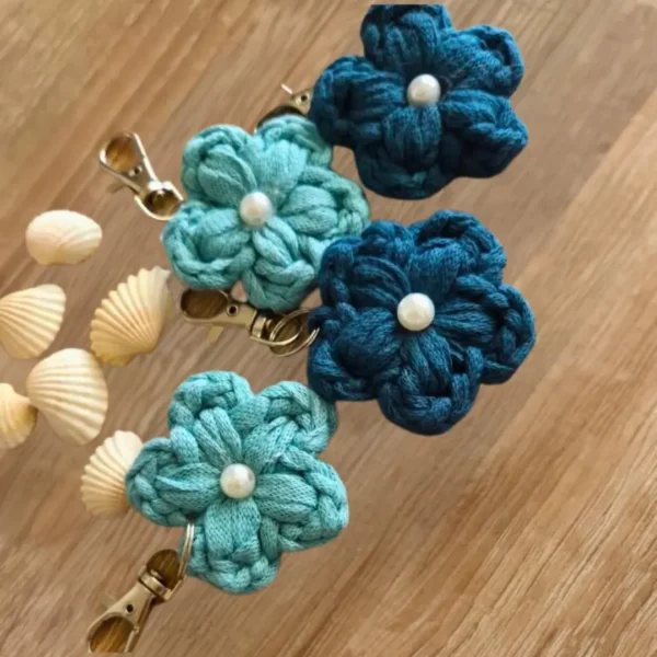 Blumen Schlüsselanhänger