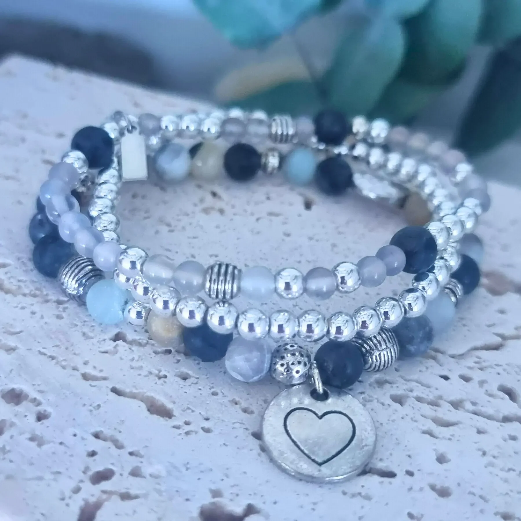 Botswana Achat Armband