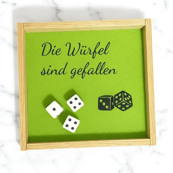 Würfelteller