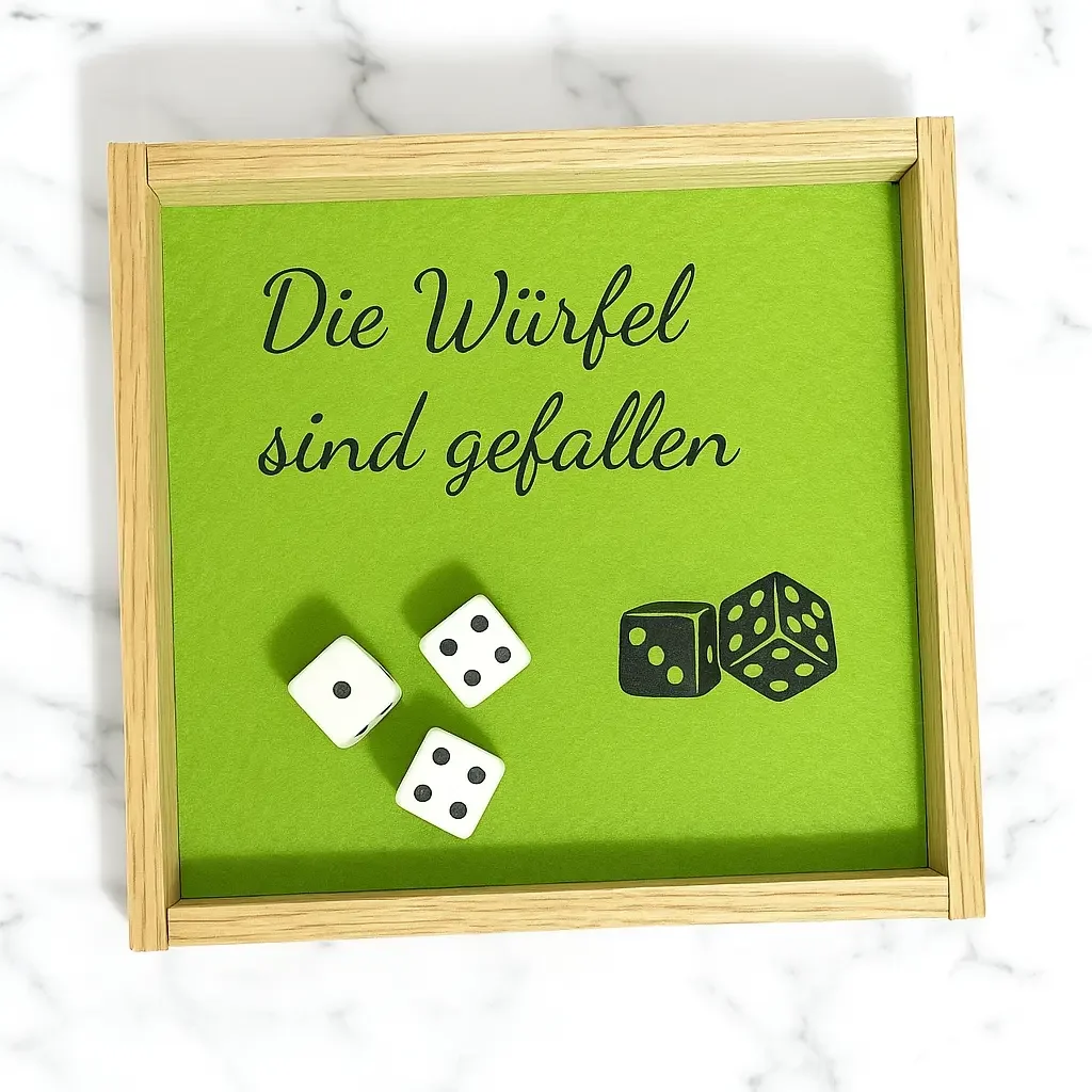 Würfelteller