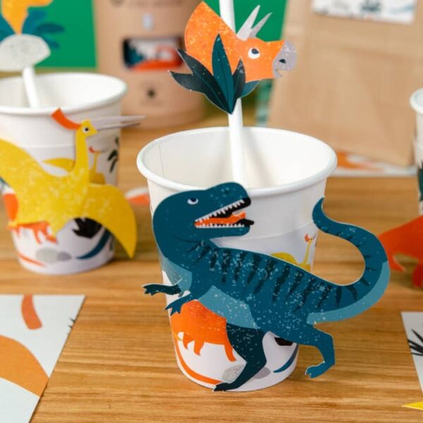 Dinosaurier Becher mit T-Rex