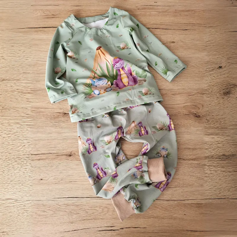 Pijama Set Dinosaurier