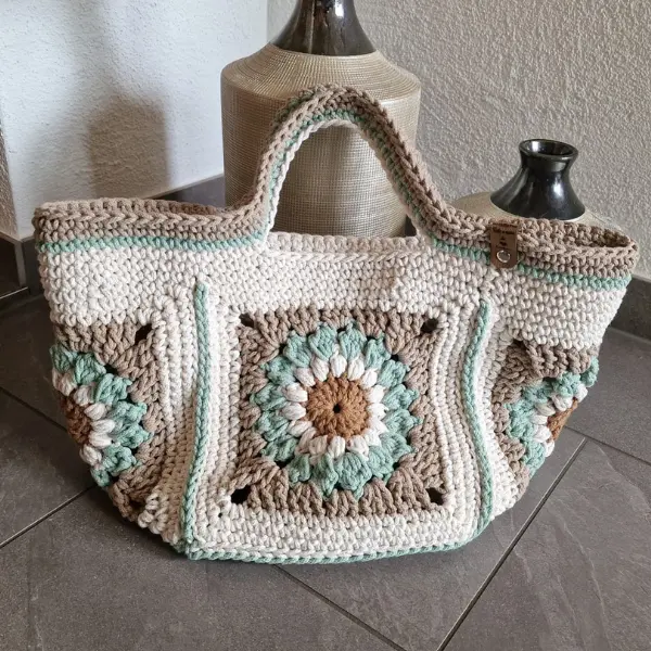 Tasche Granny handgemacht Filori